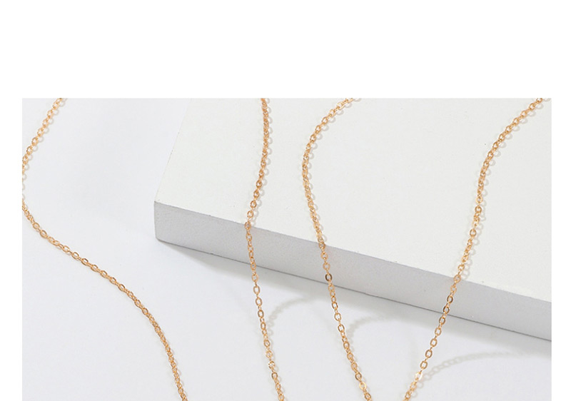 Fashion Gold Round Drops Of Oil Tree Branches Love Necklace,Multi Strand Necklaces