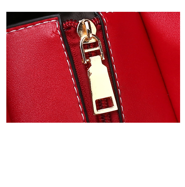 Fashion Gold Crocodile Pattern Color Matching Shoulder Bag,Handbags