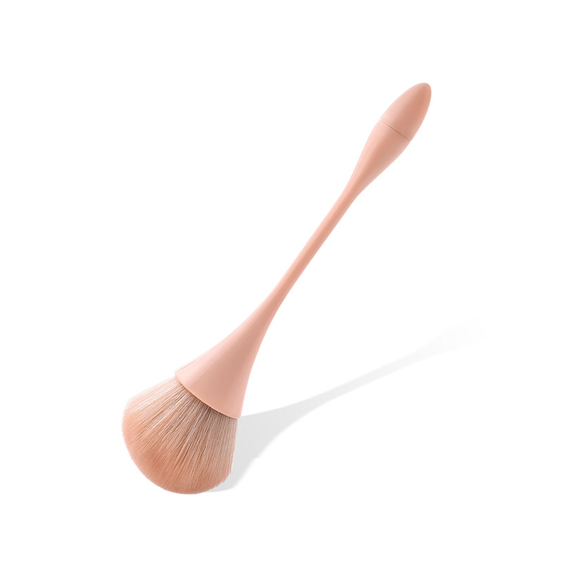 Fashion Pink Single Pack Small Waist Loose Powder Brush,Beauty tools