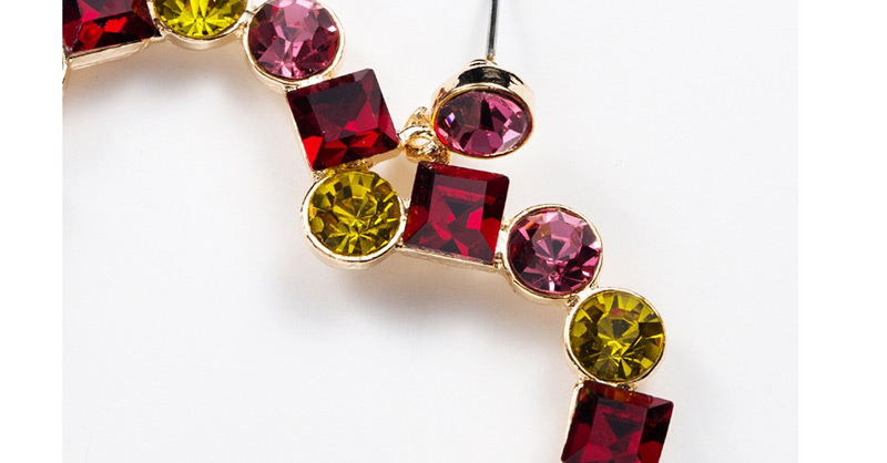 Fashion Color Acrylic Diamond Earrings,Drop Earrings