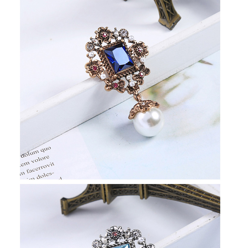 Fashion Burning Silver Diamond Brooch With Diamonds,Korean Brooches