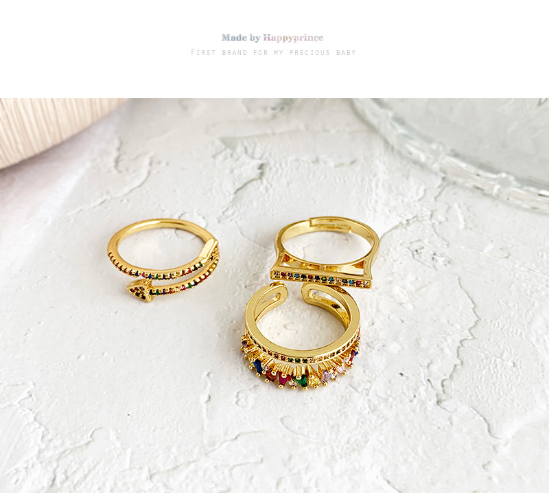 Fashion Gold Color Multi-layer Design Ring,Rings