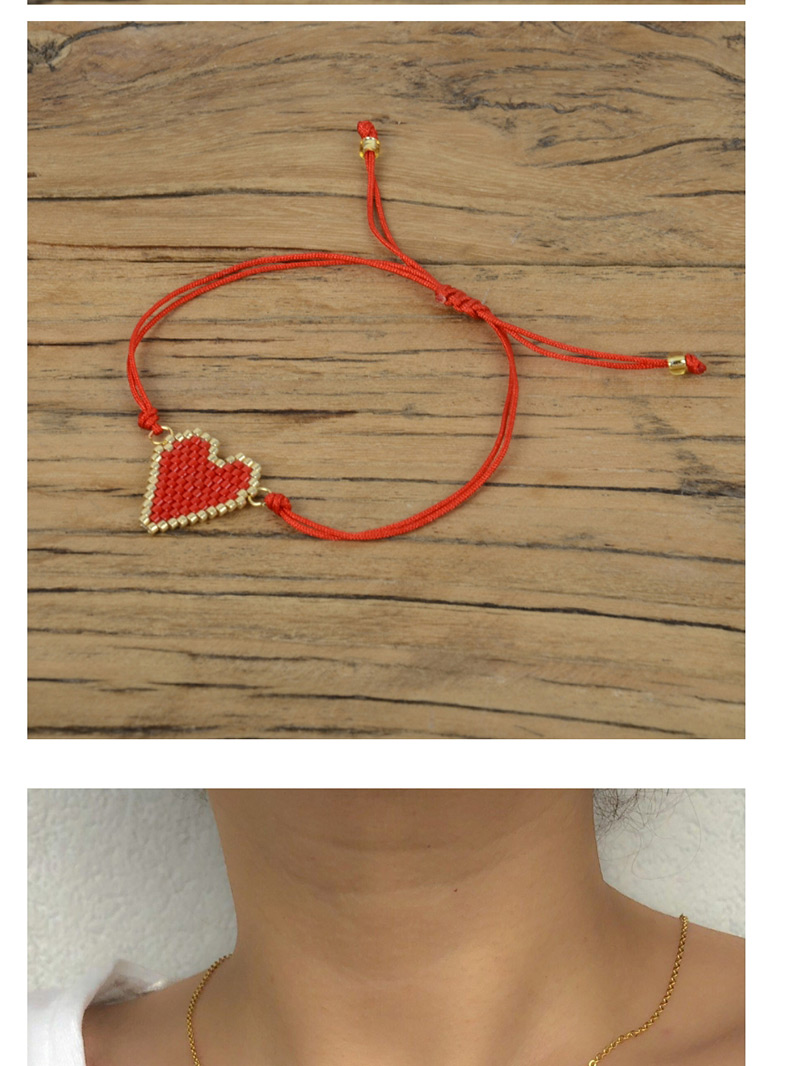 Fashion Red Stainless Steel Love Heart Bracelet Necklace Set,Earrings set