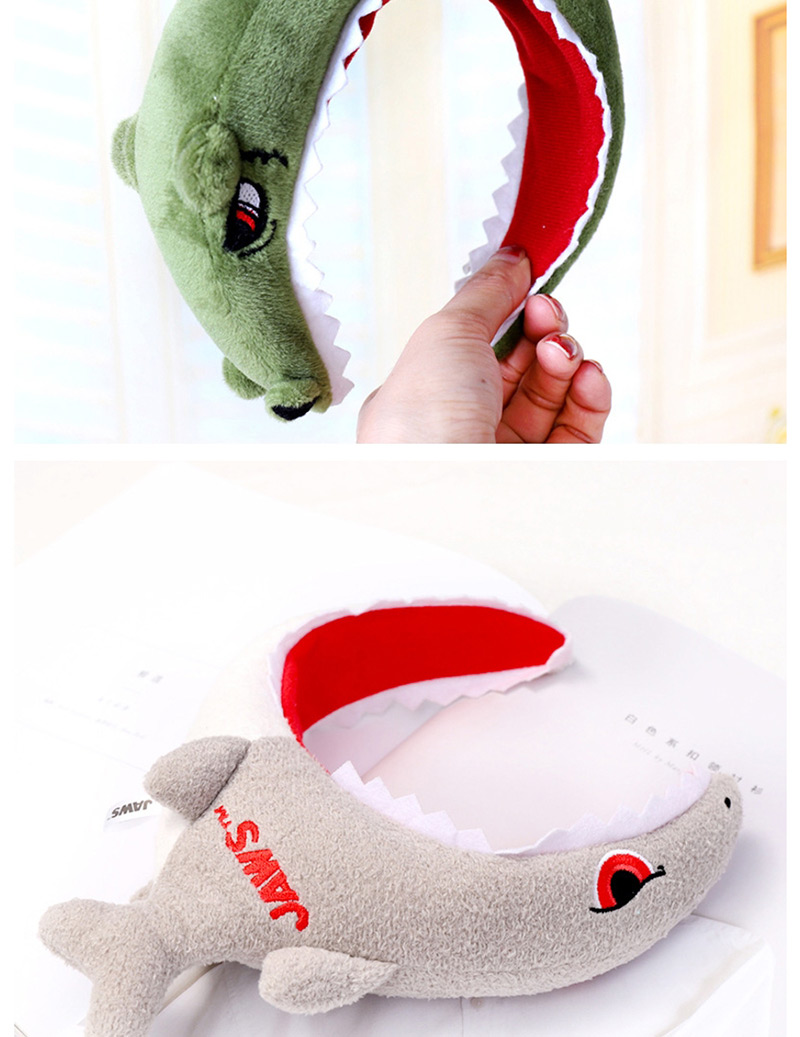 Fashion Grey Shark Headband Funny Headband Cute Selling Cute Dinosaur Headband,Head Band