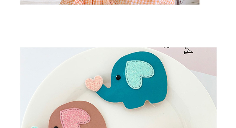 Fashion Pink Elephant Cartoon Baby Hairpin,Hairpins