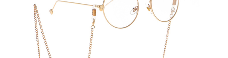 Fashion Gold Non-slip Metal Drip Owl Glasses Chain,Sunglasses Chain