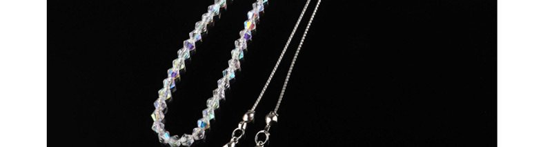 Fashion Silver Beaded Chain Diamond Crystal Bead Chain,Sunglasses Chain