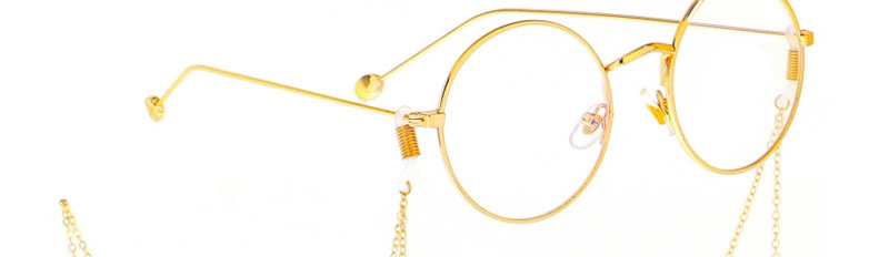 Fashion Gold Non-slip Metal Beard Glasses Chain,Sunglasses Chain