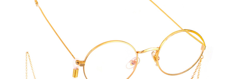 Fashion Red Non-slip Metal Grapefruit Glasses Chain,Sunglasses Chain