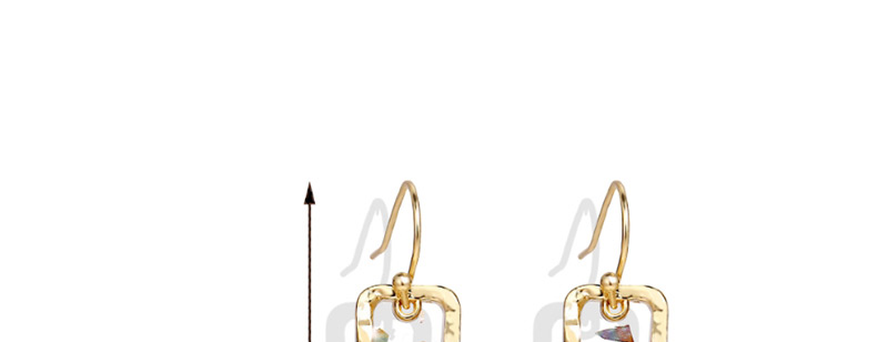 Fashion Gold Epoxy Sequin Earrings,Drop Earrings