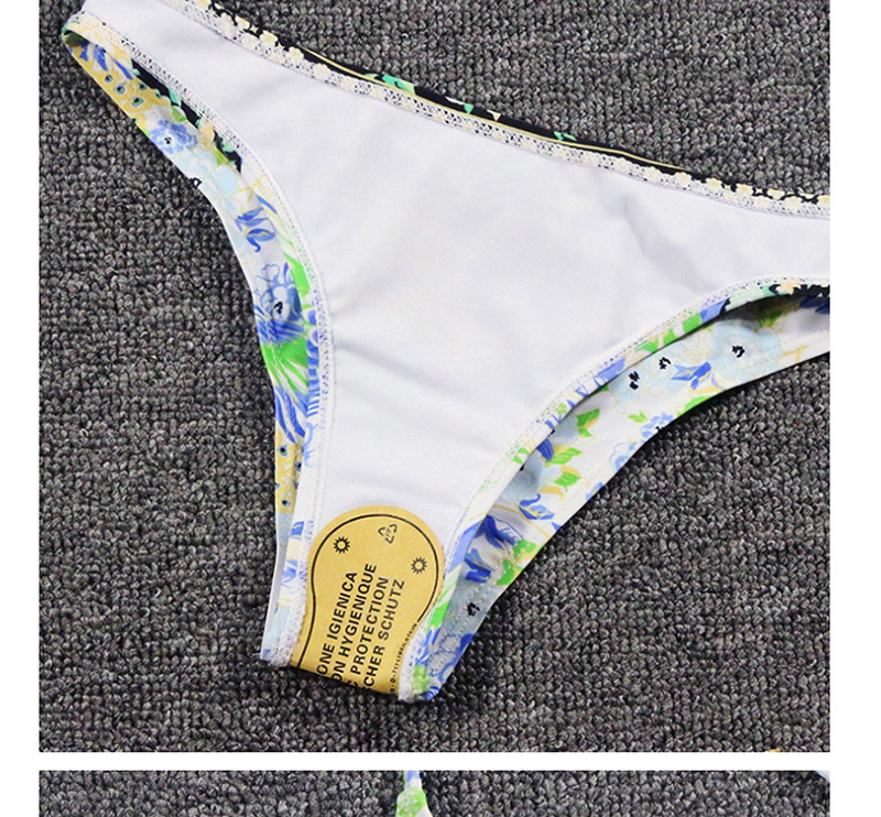 Fashion Color Printed Quick-drying Split Swimsuit,Bikini Sets
