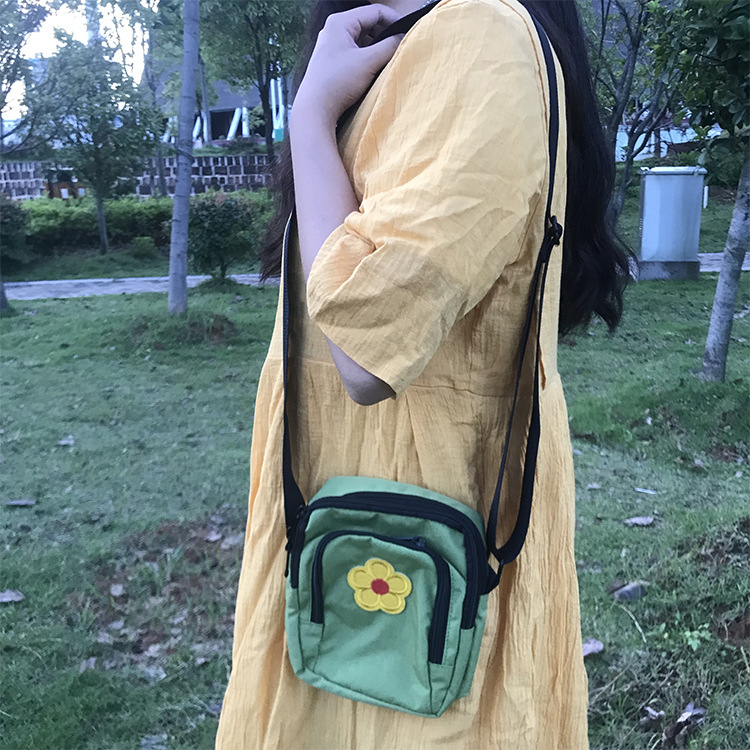 Fashion Yellow Flower Crossbody Shoulder Bag,Shoulder bags