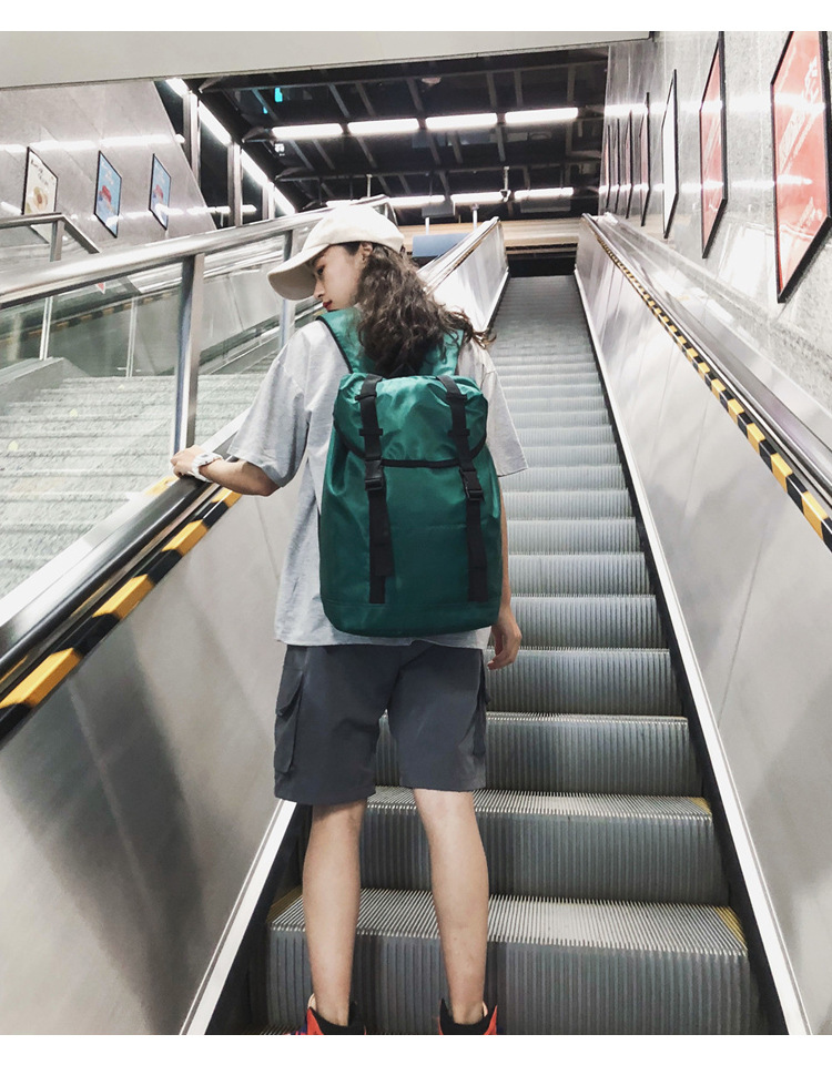Fashion Green Drawstring Backpack,Backpack