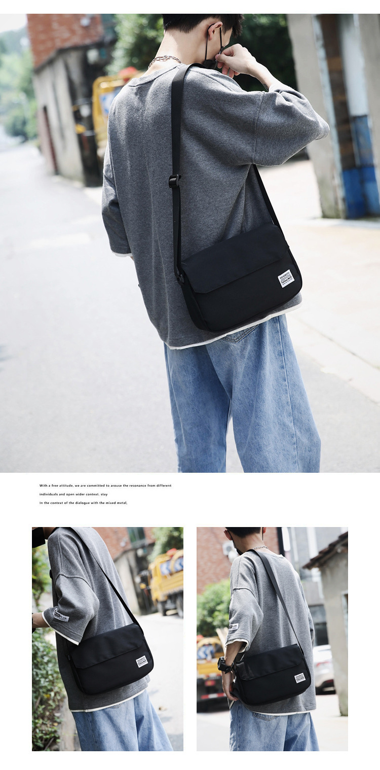 Fashion Green Labeled Shoulder Messenger Bag,Backpack