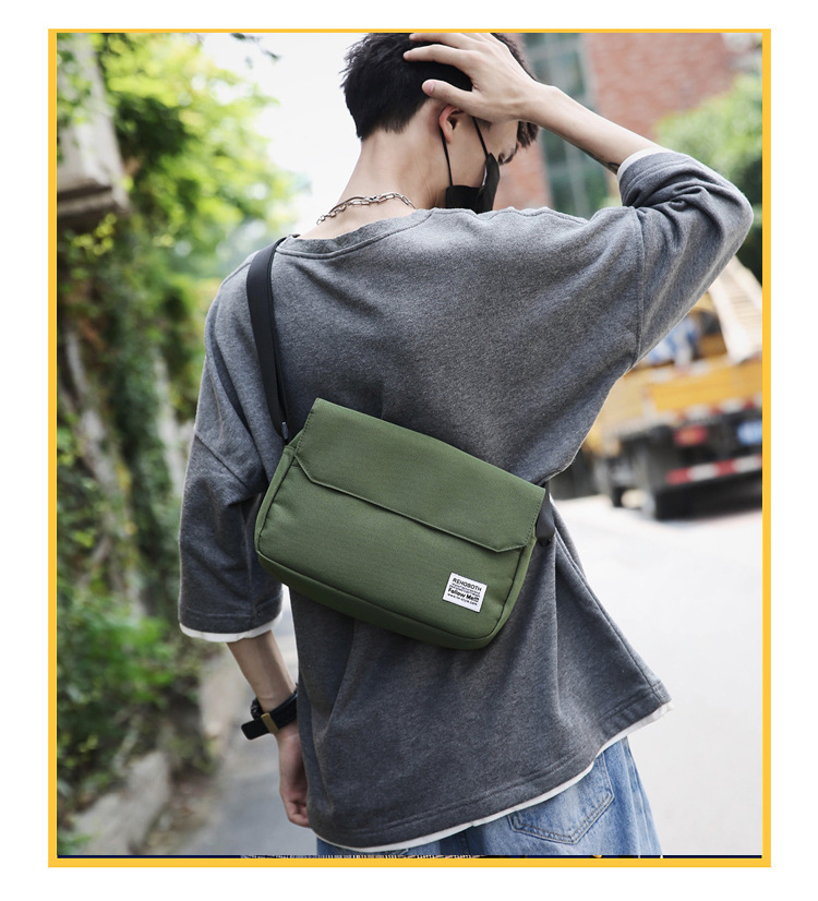 Fashion Gray Labeled Shoulder Messenger Bag,Backpack