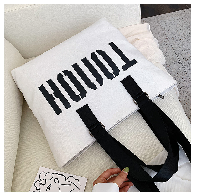 Fashion Black Letter Printed Shoulder Bag,Messenger bags