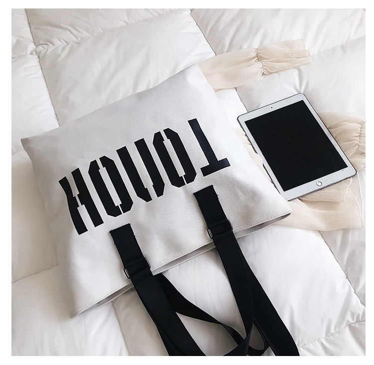 Fashion White Letter Printed Shoulder Bag,Messenger bags