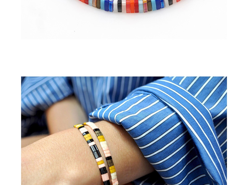 Fashion Color Beaded Mixed Woven Bracelet,Fashion Bracelets