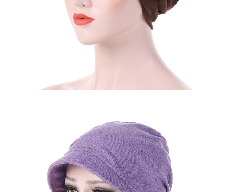 Fashion Black Cotton Hooded Hex Headgear,Beanies&Others