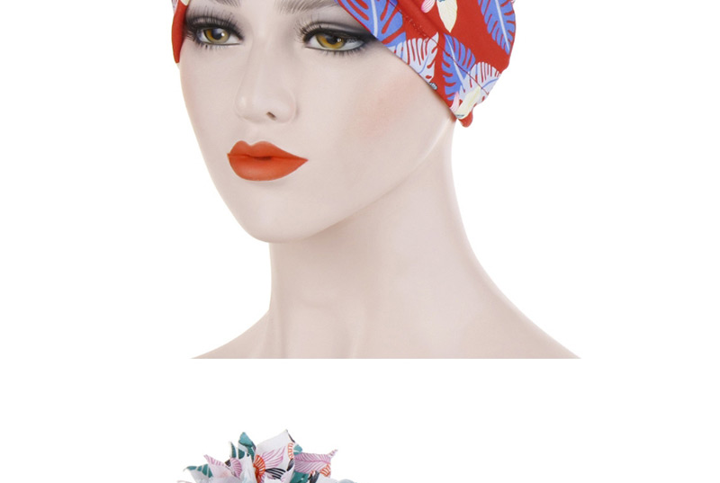 Fashion Red Cotton Flower Cloth Flower Headband Hat,Beanies&Others