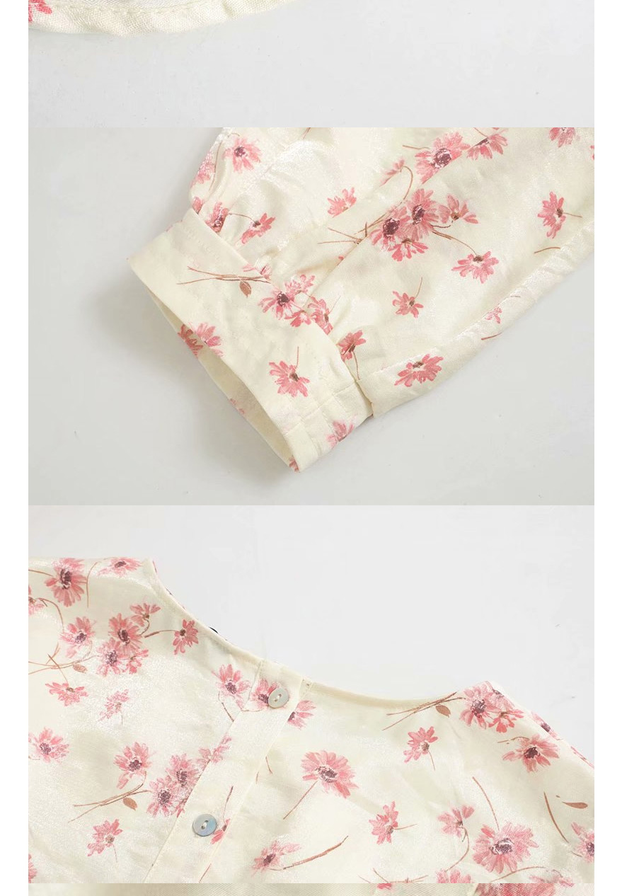 Fashion Creamy-white Bow Print Top,Tank Tops & Camis