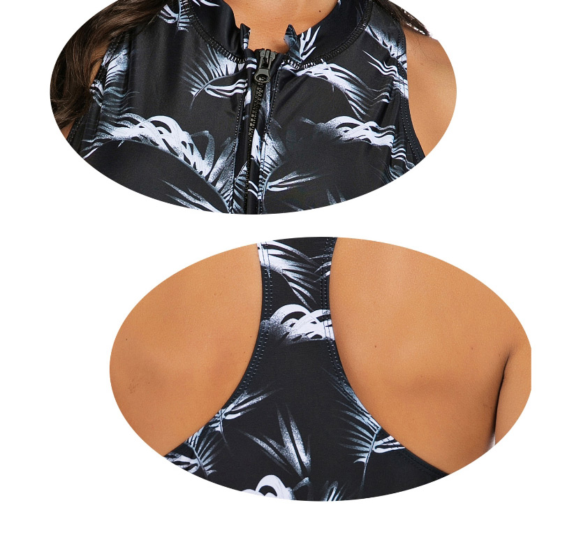 Fashion Black Siamese Surf Suit,One Pieces