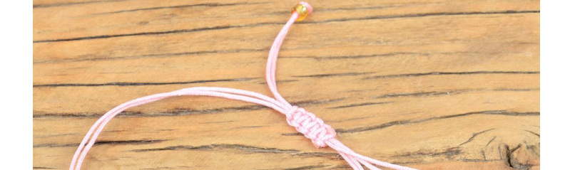 Fashion Pink Fruit Rice Beads Woven Pineapple Necklace,Beaded Necklaces