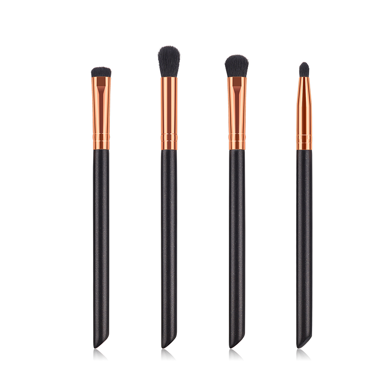 Fashion Black Gold 4 Sticks Of Pearl Handle Makeup Brush,Beauty tools