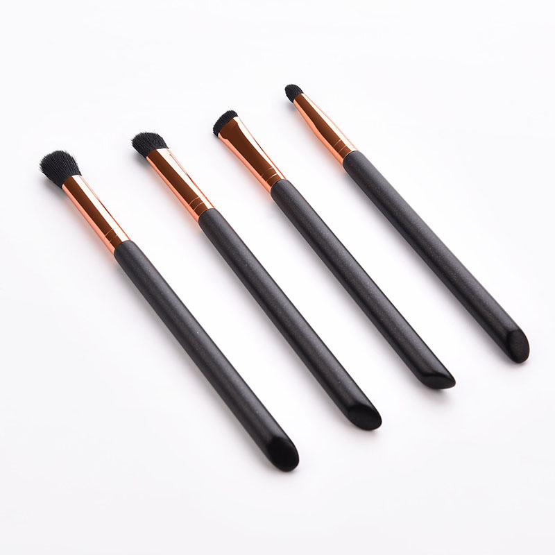 Fashion Black Gold 4 Sticks Of Pearl Handle Makeup Brush,Beauty tools