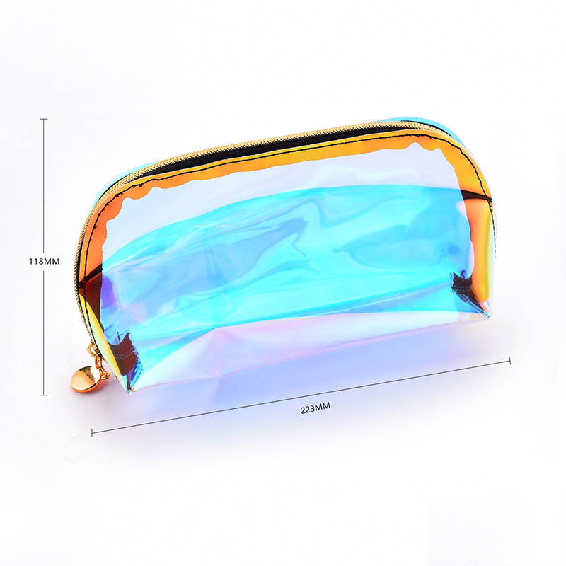 Fashion Colorful Transparent Reflective Colorful Package,Beauty tools