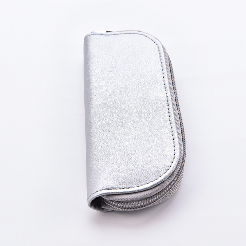 Fashion Silver Car Line Cosmetic Bag,Beauty tools