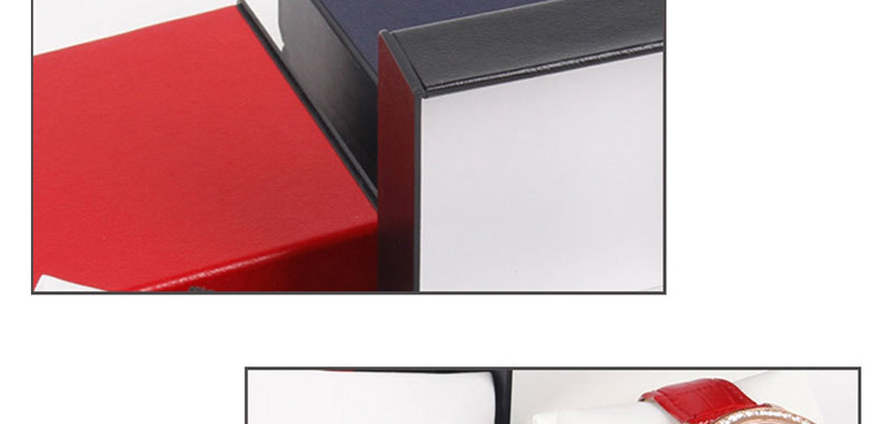 Fashion Red Watch Box,Jewelry Findings & Components