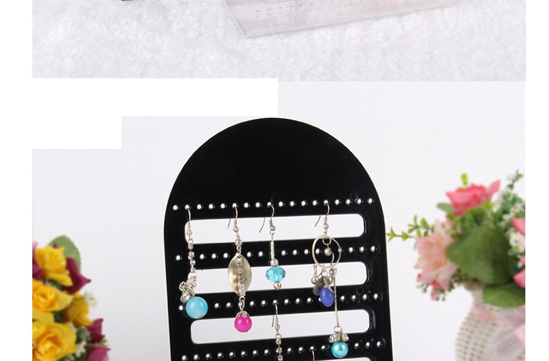 Fashion Transparent 126-hole Acrylic Earring Holder,Jewelry Findings & Components