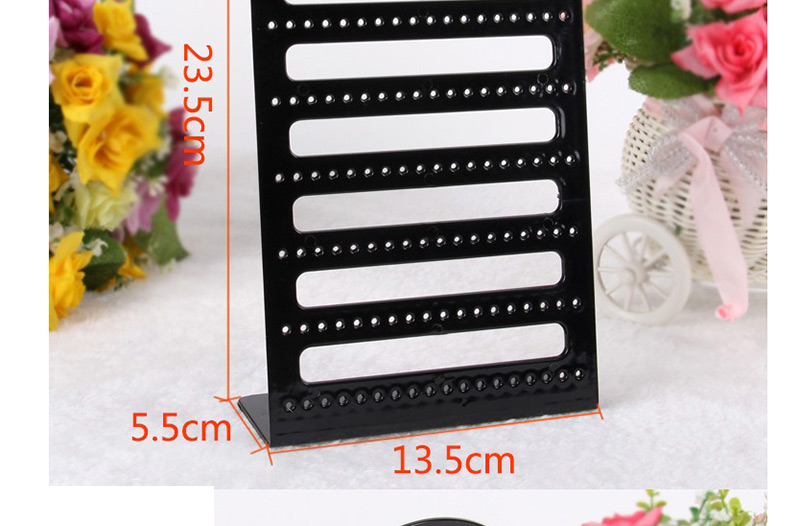 Fashion Transparent 126-hole Acrylic Earring Holder,Jewelry Findings & Components