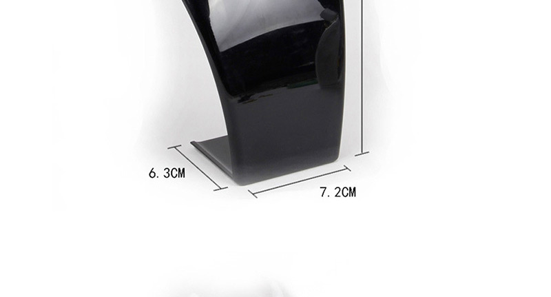 Fashion Black Transparent Acrylic Jewelry Display Stand,Jewelry Findings & Components