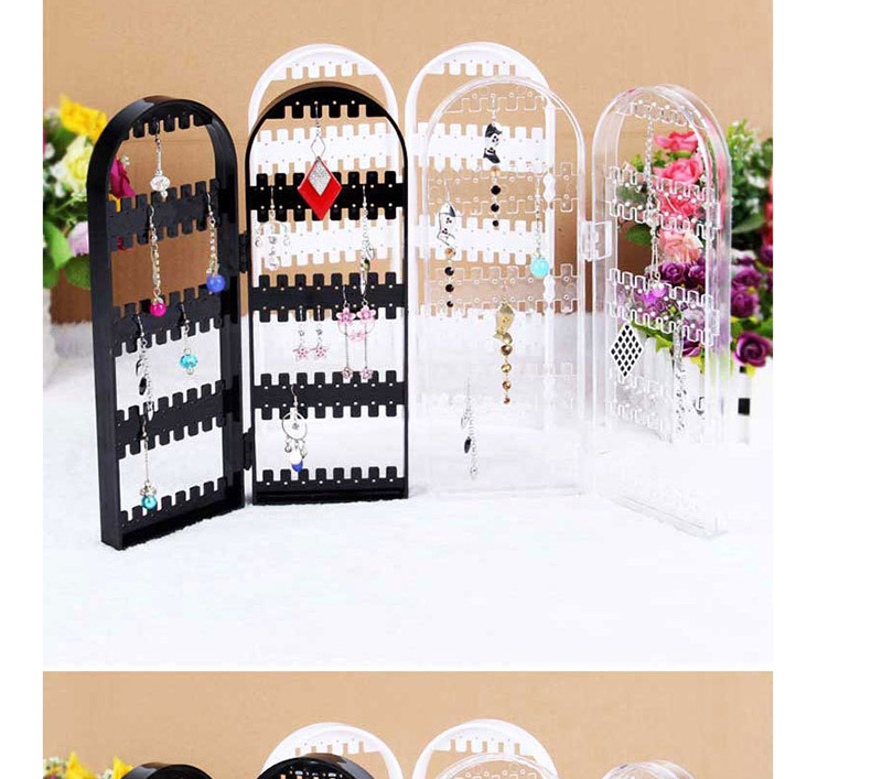 Fashion 4 Transparent Screen Type Jewelry Display Stand,Jewelry Findings & Components