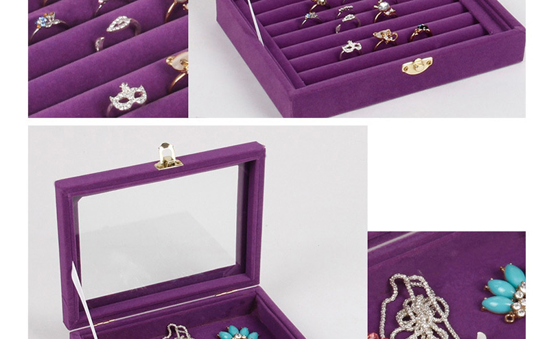 Fashion Empty Plate Jewelry Box Jewelry Storage Box,Jewelry Findings & Components