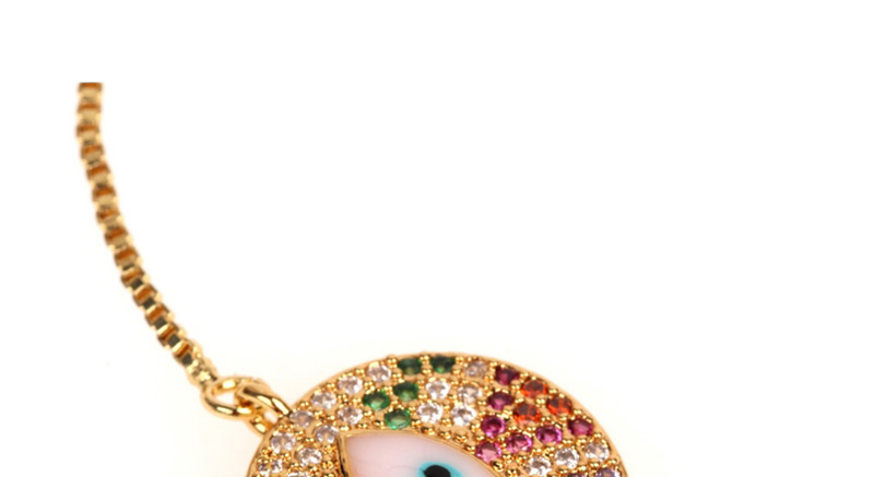 Fashion Color Evil Eye Micro-zircon Eye Bracelet,Fashion Bracelets