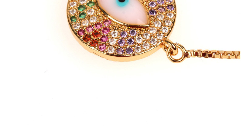 Fashion Color Evil Eye Micro-zircon Eye Bracelet,Fashion Bracelets