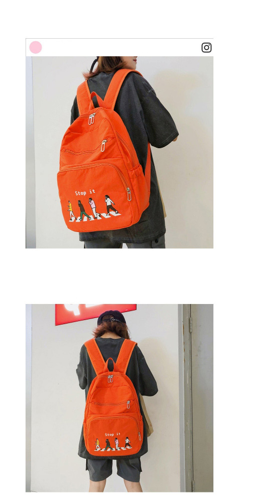 Fashion Khaki Canvas Backpack,Backpack