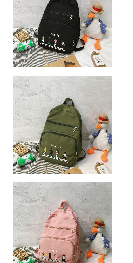 Fashion Khaki Canvas Backpack,Backpack