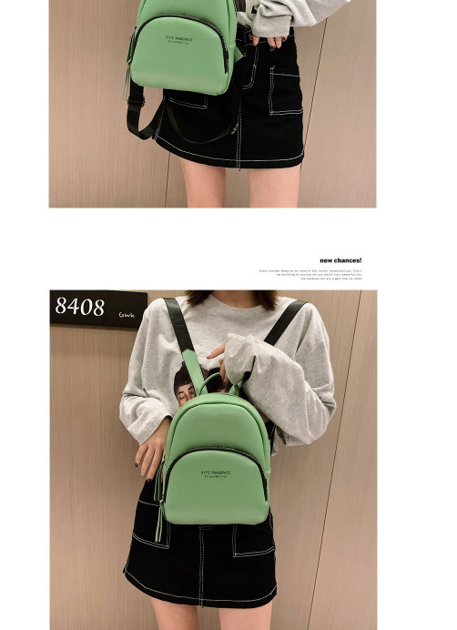 Fashion Black Letter Backpack,Backpack