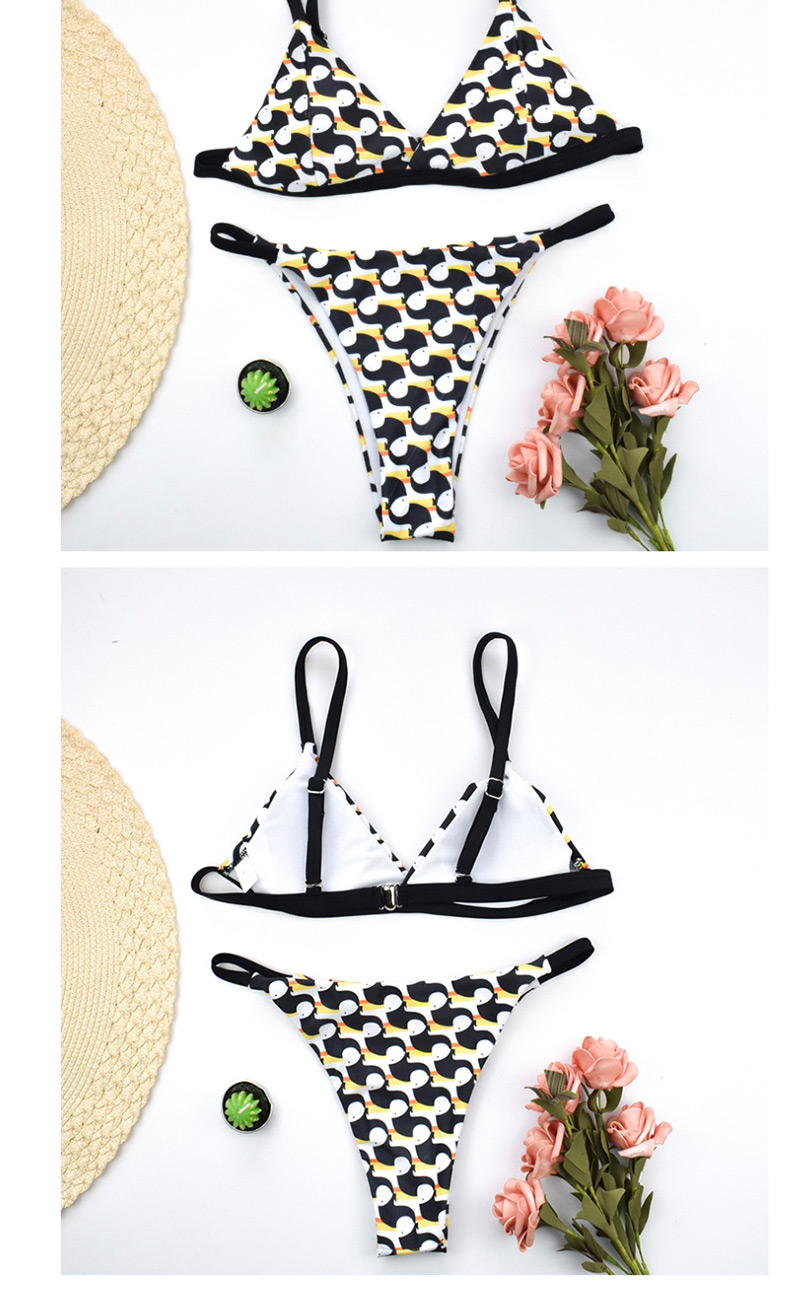 Fashion Powder Flower Multicolor Bikini,Bikini Sets