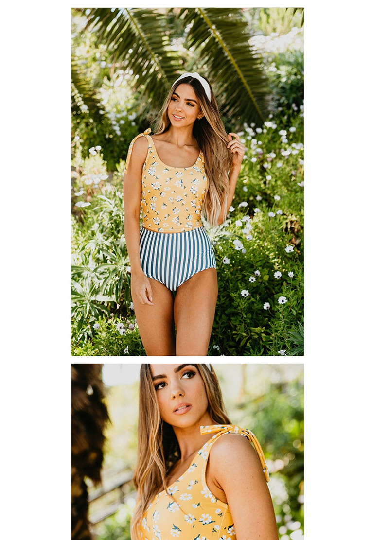 Fashion Lemon Multicolor Printed Bikini,Bikini Sets
