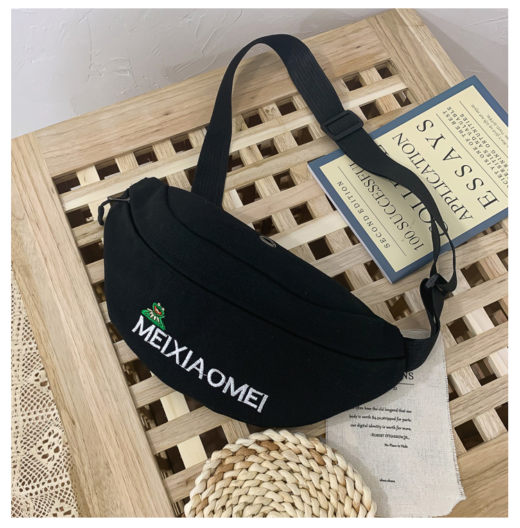 Fashion Black Broadband Canvas Messenger Bag,Shoulder bags