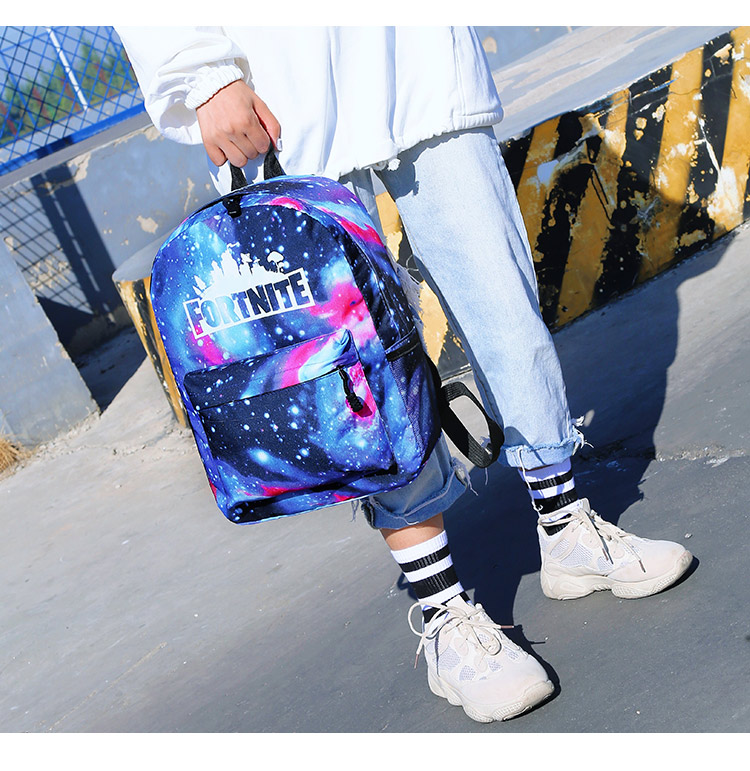 Fashion Lightning Blue Star Backpack,Backpack