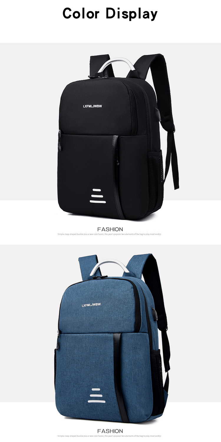 Fashion Blue Oxford Backpack,Backpack