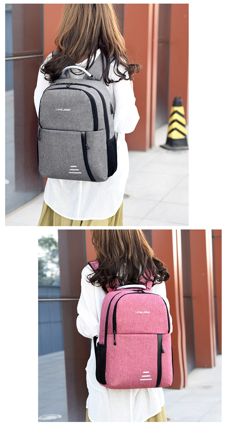 Fashion Pink Oxford Backpack,Backpack