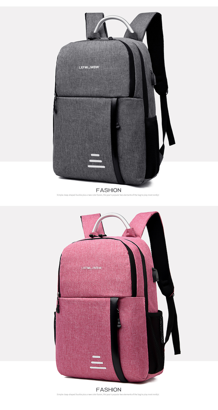 Fashion Pink Oxford Backpack,Backpack
