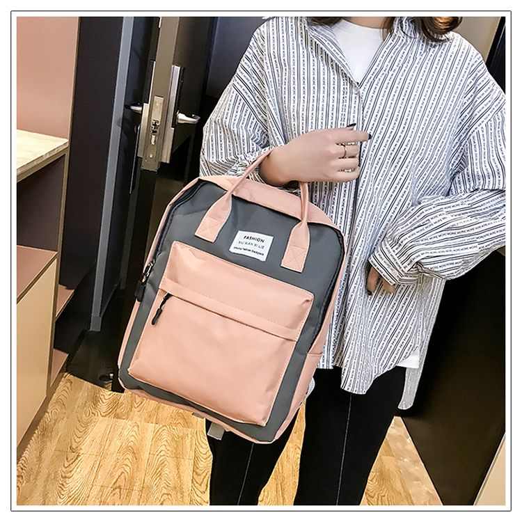 Fashion Ash Powder Casual Travel Lady Backpack,Backpack